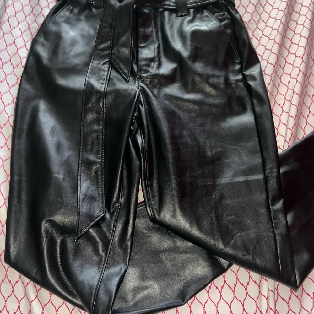 NWOT Express pleather vegan leather pants